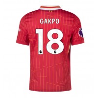 Liverpool Cody Gakpo #18 Heimtrikot 2024-25 Kurzarm